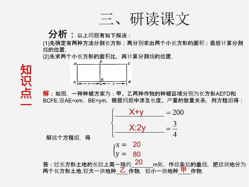 第3套人教初中数学七下  8.3 实际问题与二元一次方程组课件205