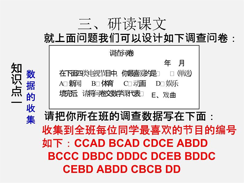 第3套人教初中数学七下  10.1 统计调查课件105