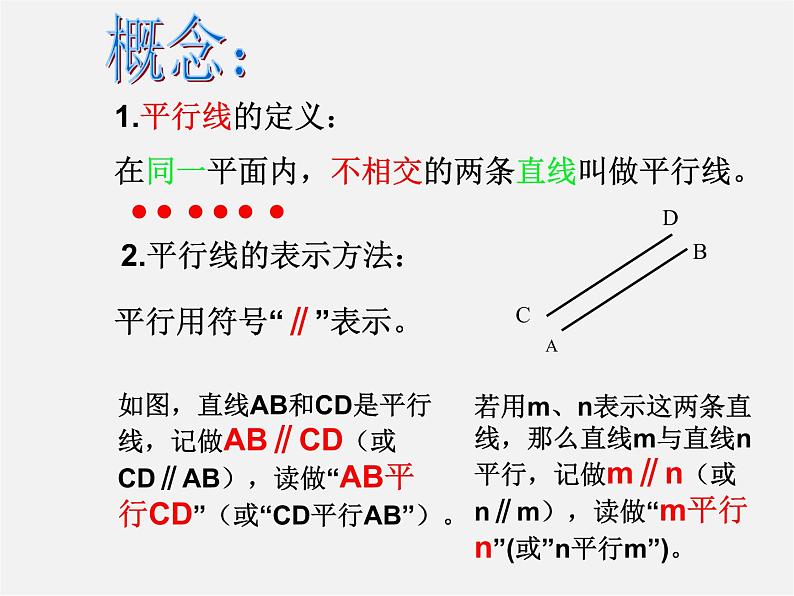 第5套人教初中数学七下  5.2.1 平行线课件第5页