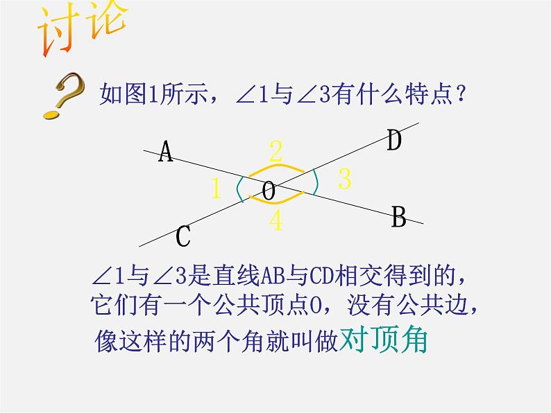 第5套人教初中数学七下 5.1.1 相交线课件第5页