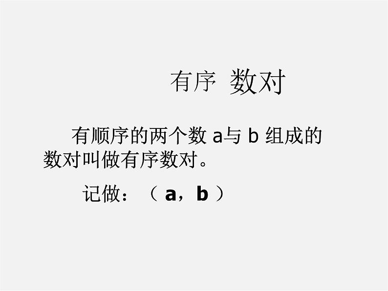 第6套人教初中数学七下 7.1.1 有序数对课件06