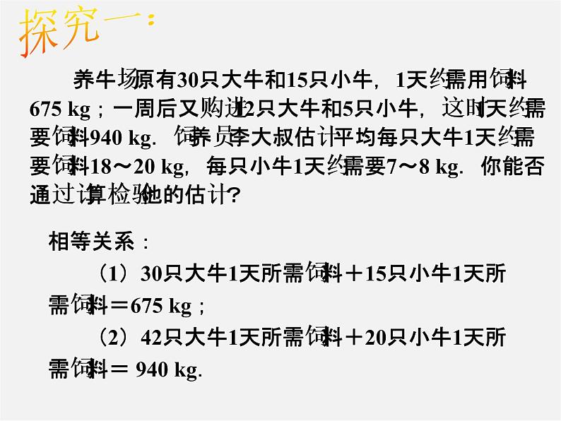 第6套人教初中数学七下 8.3 实际问题与二元一次方程组课件4第3页