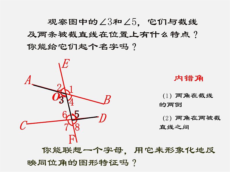 第7套人教初中数学七下  5.1.3 同位角、内错角、同旁内角课件第6页