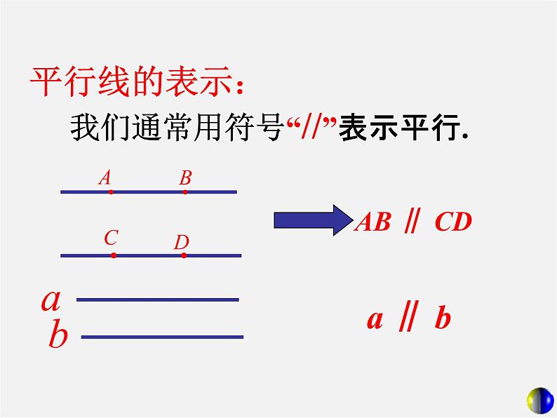 第7套人教初中数学七下  5.2.1 平行线课件03