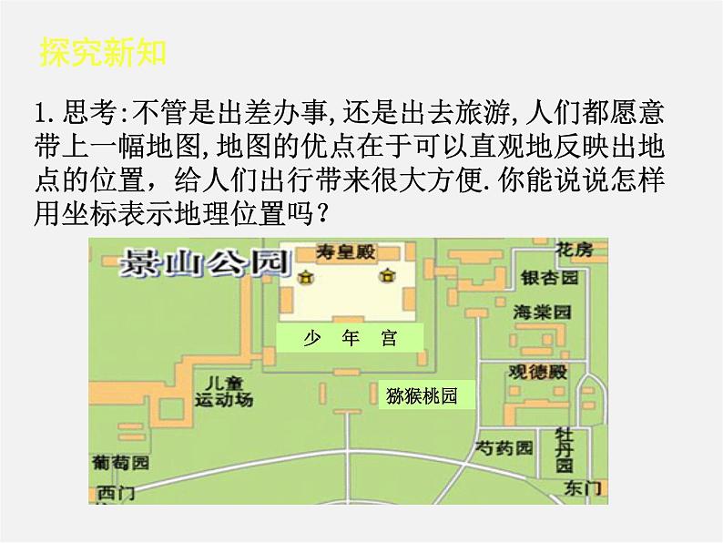 第7套人教初中数学七下  7.2.1 用坐标表示地理位置课件第2页