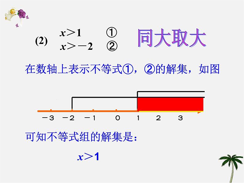 第8套人教初中数学七下  9.3.1 一元一次不等式组课件07