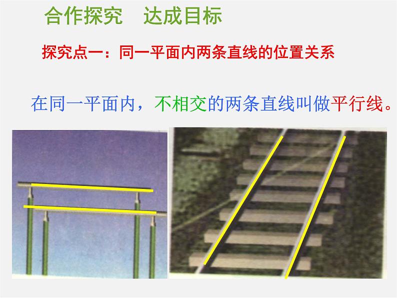 第11套人教初中数学七下  5.2.1 平行线课件06