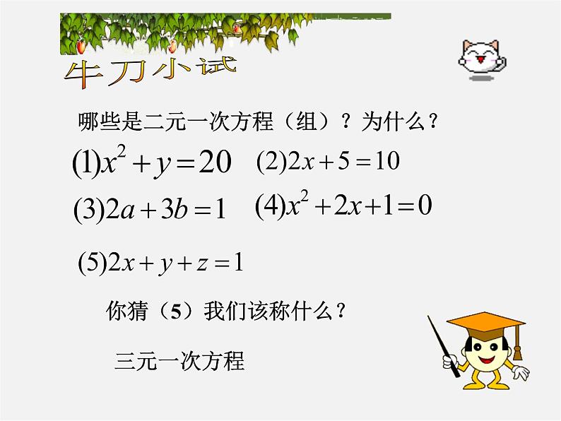 第11套人教初中数学七下  8.1 二元一次方程组课件第8页