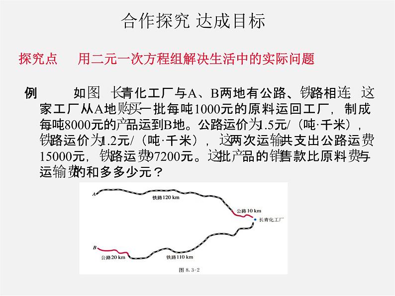 第11套人教初中数学七下  8.3 实际问题与二元一次方程组（第3课时）课件第4页