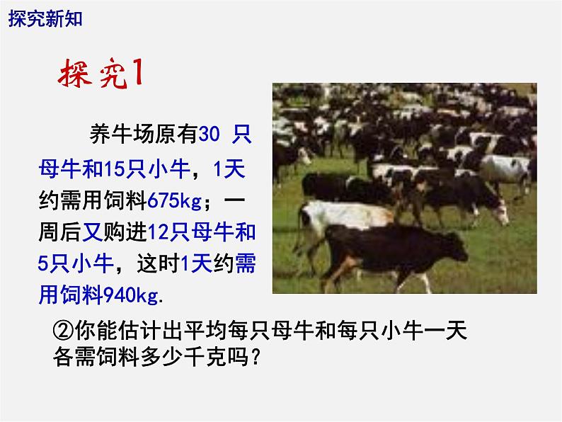 第11套人教初中数学七下  8.3 实际问题与二元一次方程组课件06