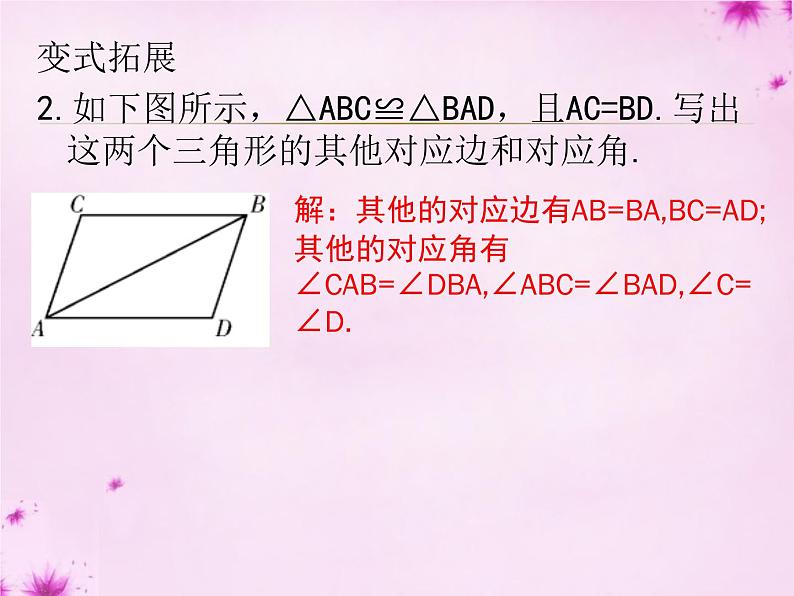 第5套人教初中数学八上  第十二章 全等三角形同步授课课件第8页