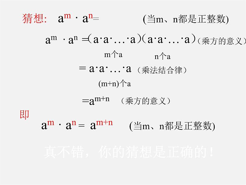 第9套人教初中数学八上  14.1 整式的乘法（第1课时）课件第7页