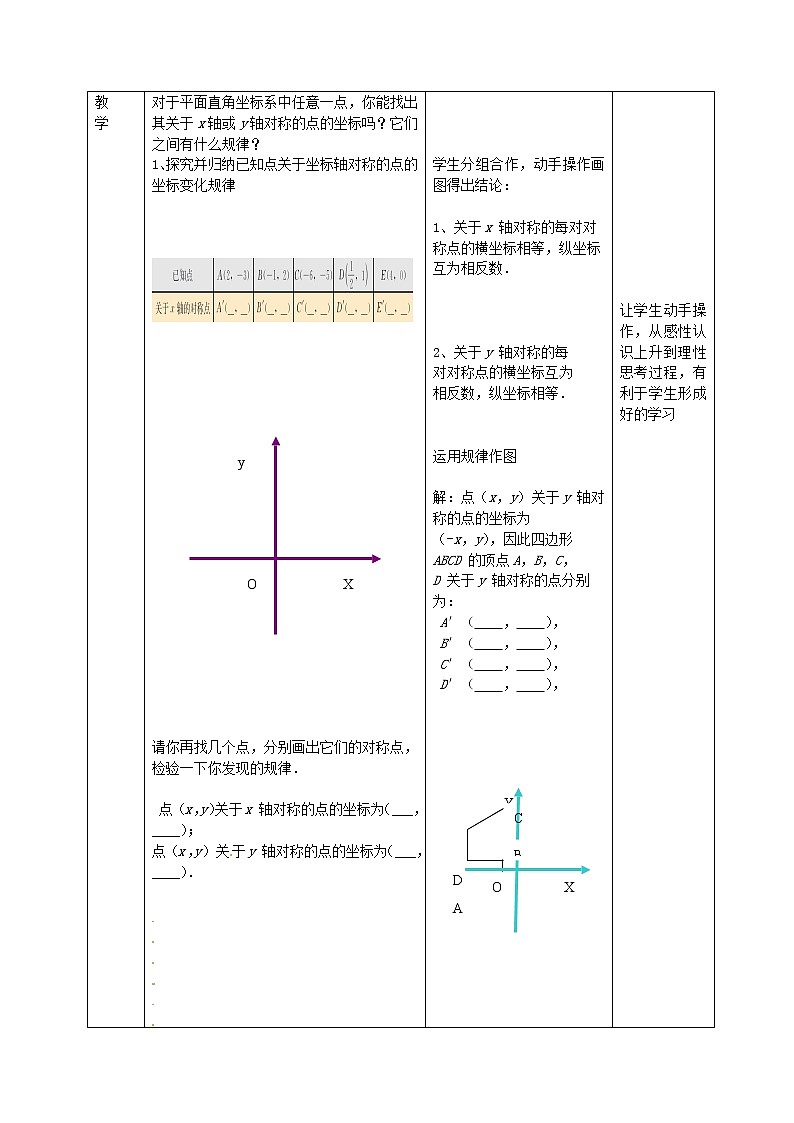 第6套人教初中数学八上  13.2.1 作轴对称图形教案202