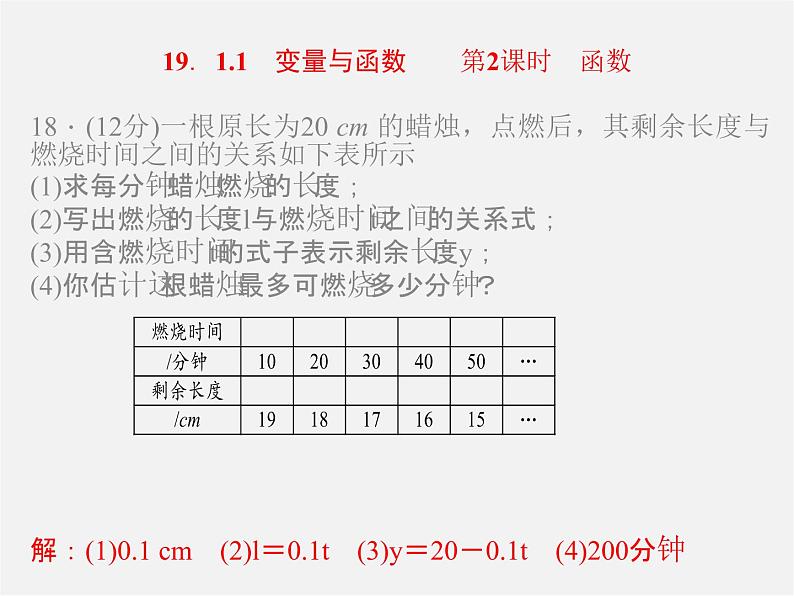 第1套人教初中数学八下  第十九章 一次函数课件05