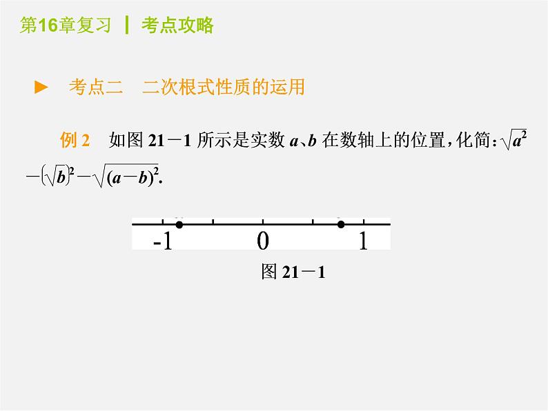 第4套人教初中数学八下  16 二次根式总复习课件第8页