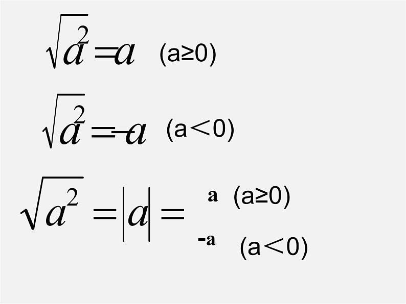 第4套人教初中数学八下  16《二次根式》二次根式的性质课件第8页