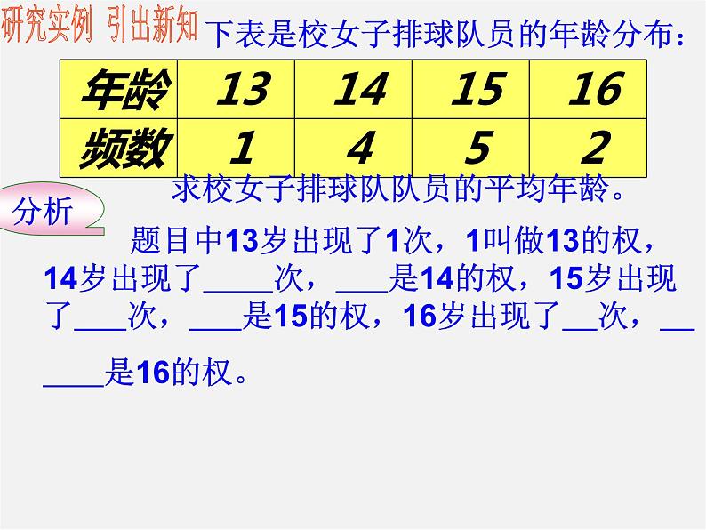 第6套人教初中数学八下 20.1.1 平均数课件第6页