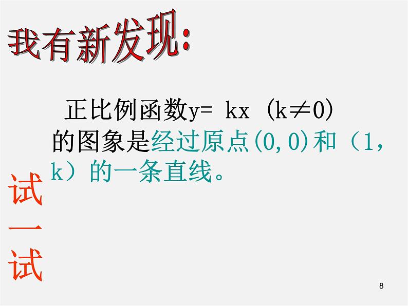 第7套人教初中数学八下 19.2.1 正比例函数课件408