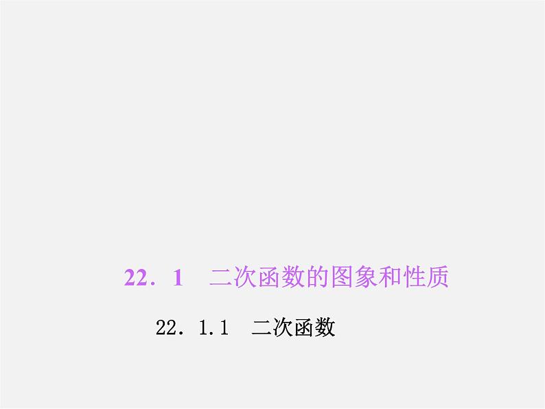 第5套人教初中数学九上  22.1.1 二次函数课件101