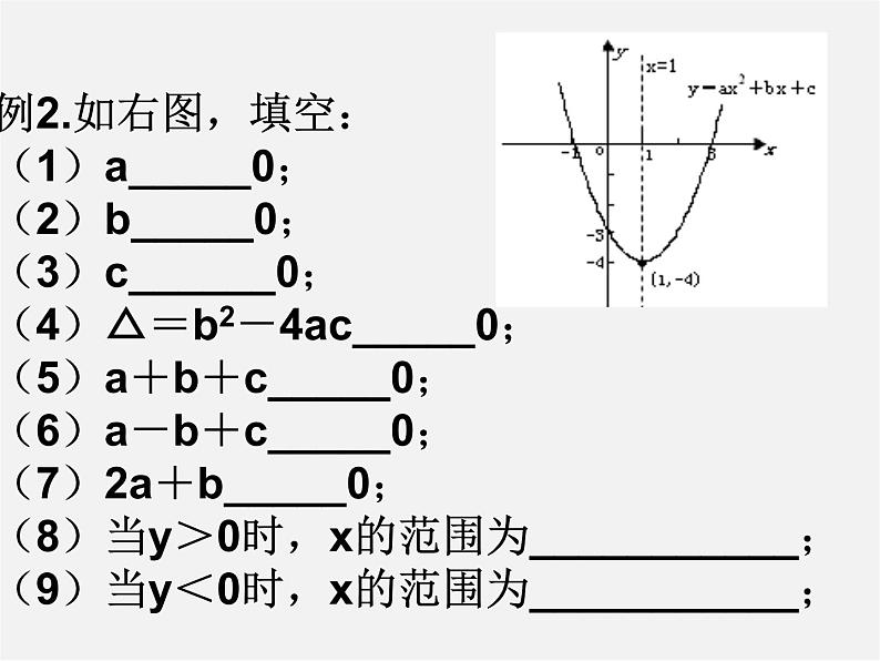 第5套人教初中数学九上  22.2 二次函数与一元二次方程课件2第6页