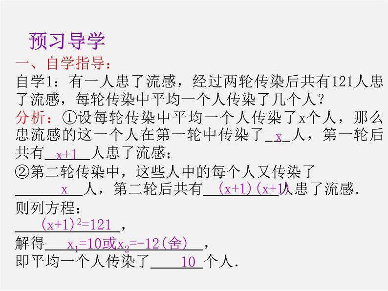 第8套人教初中数学九上  21.3 实际问题与一元二次方程课件1第4页