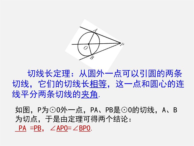 第6套人教初中数学九上  24.2.2 直线和圆的位置关系课件305