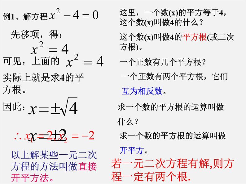 第6套人教初中数学九上  直接开配方法课件04