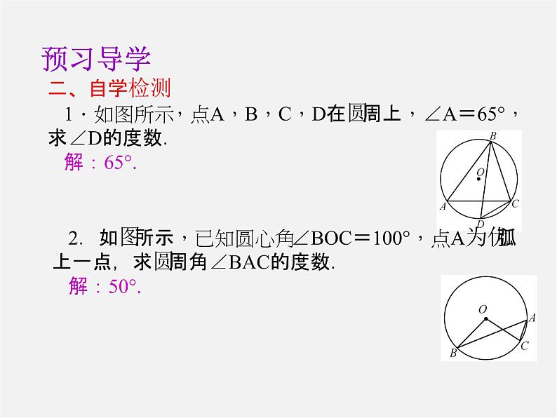 第8套人教初中数学九上  24.1.4 圆周角课件05