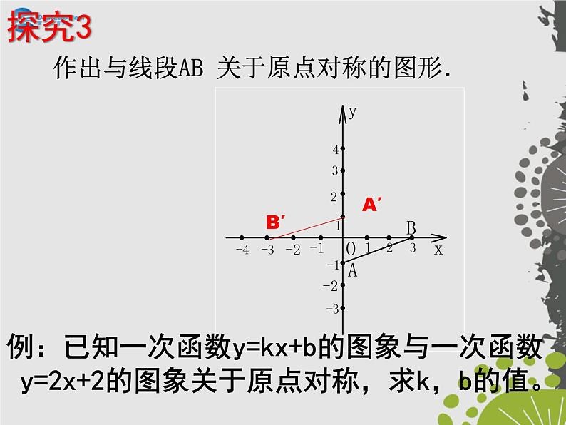第9套人教初中数学九上  23.2.3 关于原点对称的点的坐标课件08
