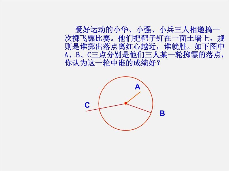 第9套人教初中数学九上  24.2.1 点和圆的位置关系课件第1页