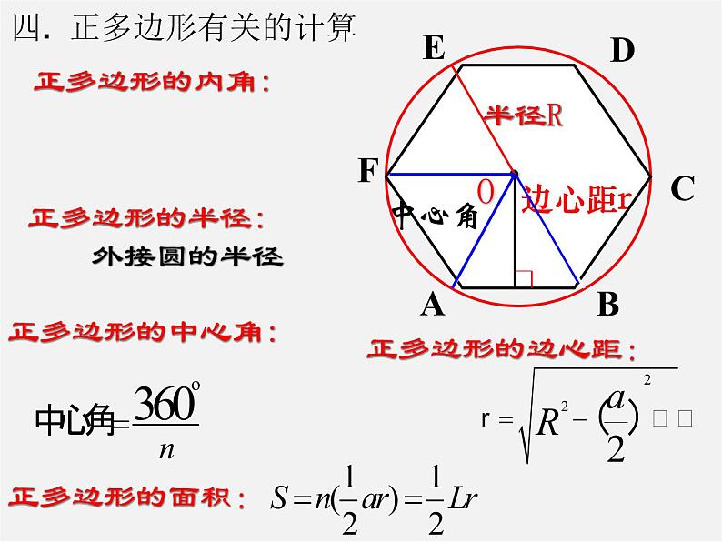 第9套人教初中数学九上  24.3 正多边形和圆课件第8页