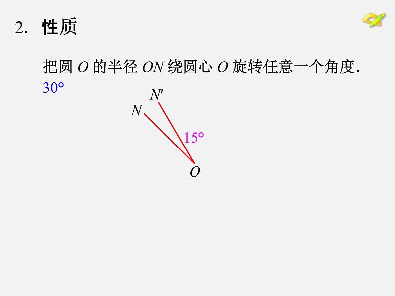 第10套人教初中数学九上   24.1.3 弧、弦、圆心角课件第5页