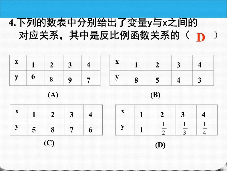 九年级数学上册-反比例函数课件-人教版（共29张ppt）08