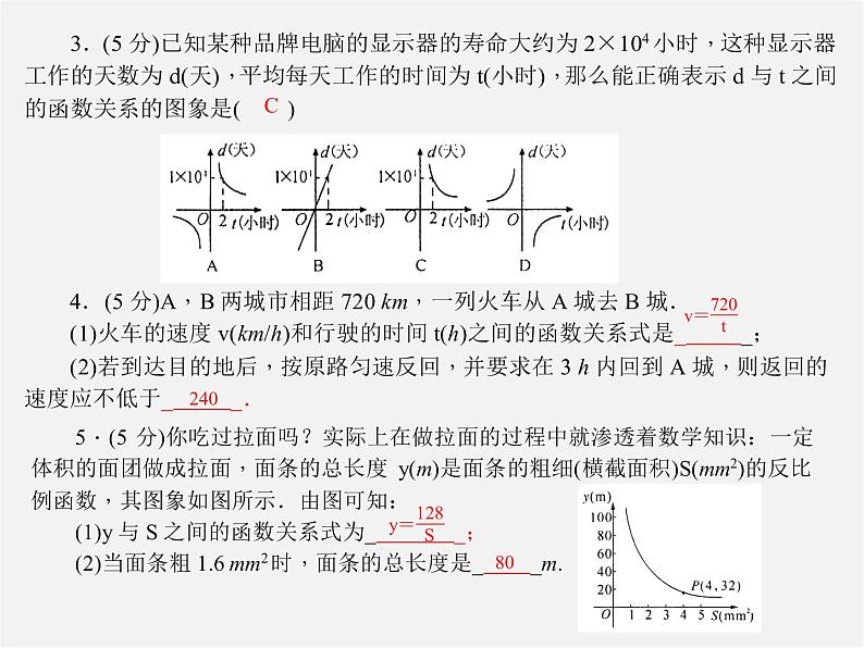 第1套 26.2.1 实际问题与反比例函数（一）课件第4页