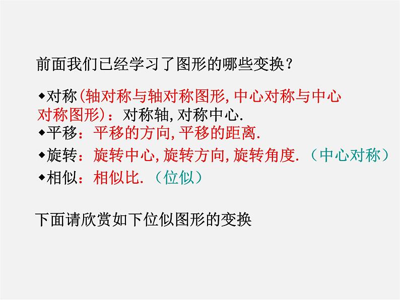 第4套 27.3 位似课件第2页