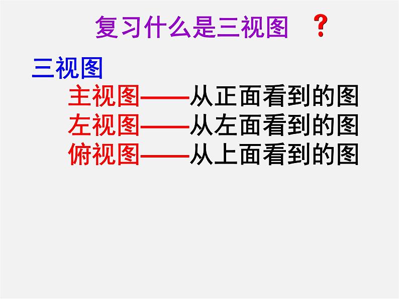 第5套 29.2 三视图课件03