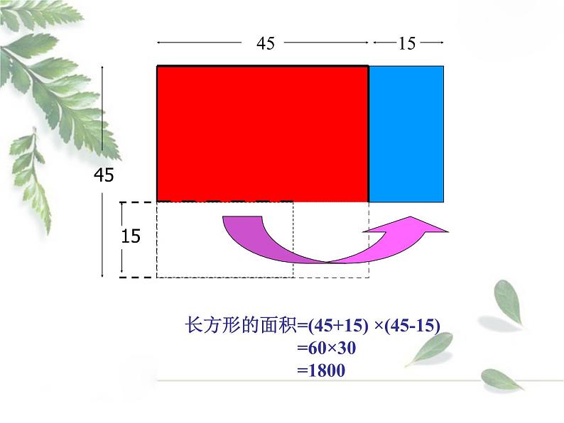 2021-2022学年度北师大版七年级数学下册课件 1.5 平方差公式 104