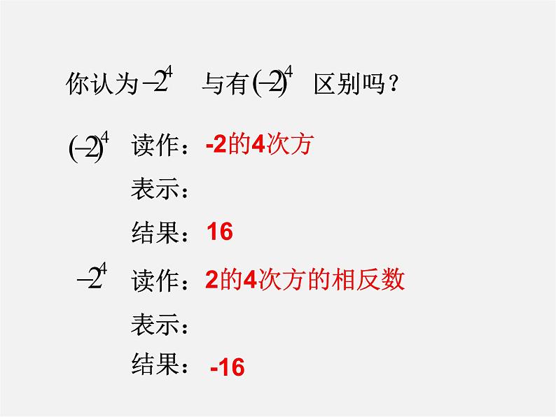 北师大初中数学七上《2.9 有理数的乘方》PPT课件 (10)第4页