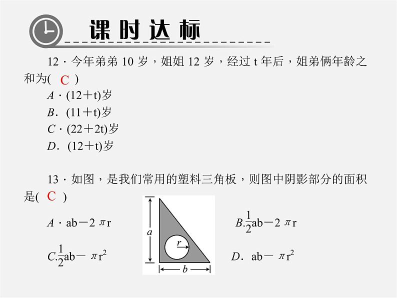 北师大初中数学七上《3.1 字母表示数》PPT课件 (11)06