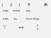北师大初中数学七上《3.2 代数式》PPT课件 (17)