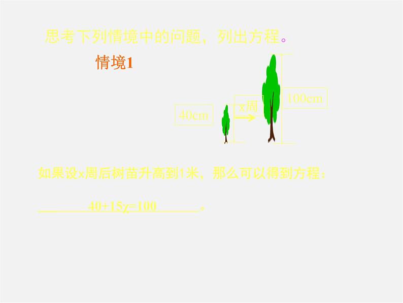 北师大初中数学七上《5.1 认识一元一次方程》PPT课件 (14)第5页