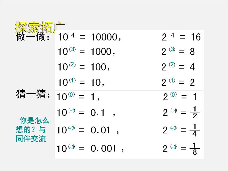 北师大初中数学七下《1.3同底数幂的除法》PPT课件 (8)08