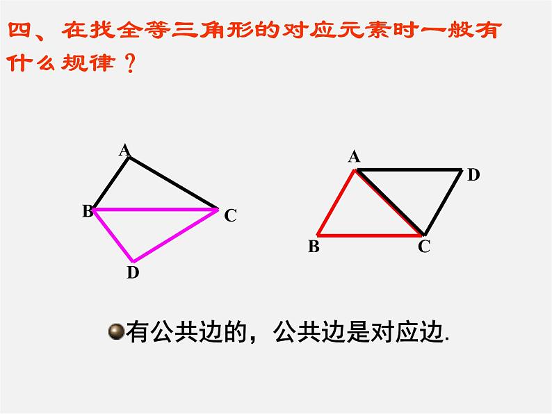 北师大初中数学七下《4.2图形的全等》PPT课件 (11)第6页