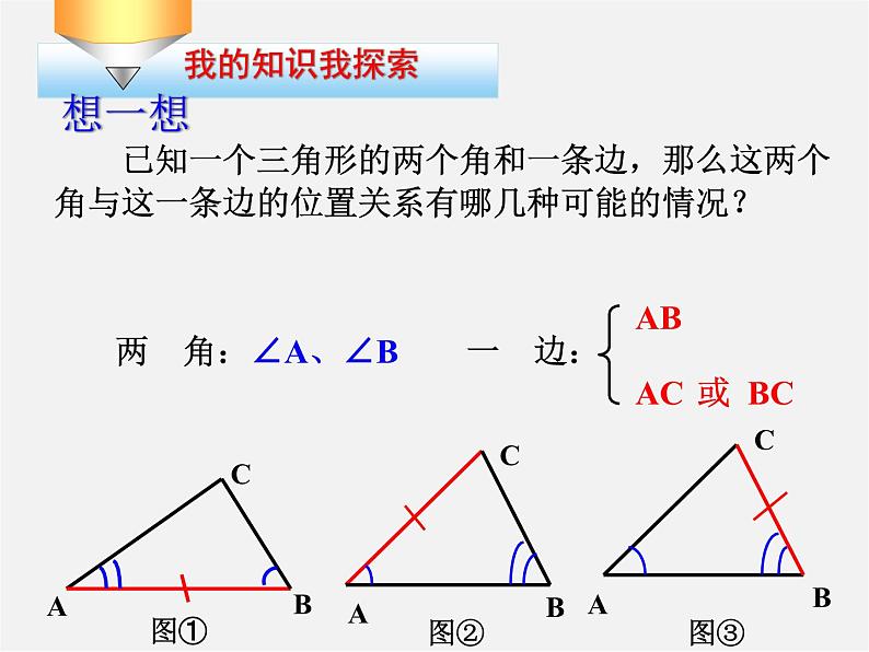 北师大初中数学七下《4.3探索三角形全等的条件》PPT课件 (18)第5页