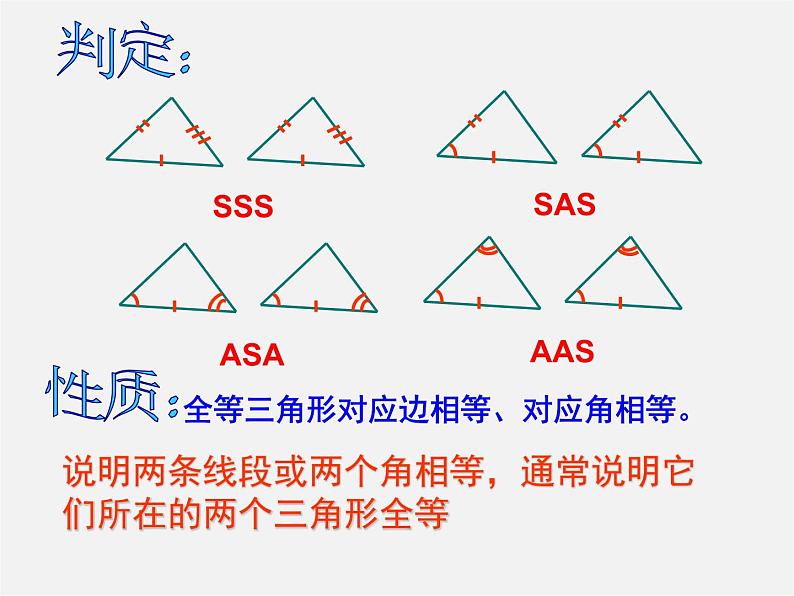 北师大初中数学七下《4.5利用三角形全等测距离》PPT课件 (1)第1页