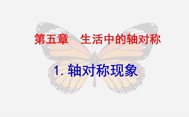 北师大初中数学七下《5.1轴对称现象》PPT课件 (2)第3页