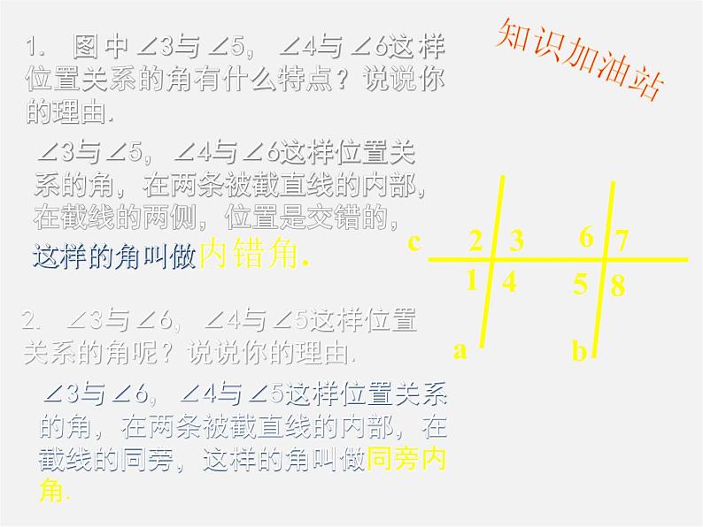 北师大初中数学七下《2.2探索直线平行的条件》PPT课件 (3)第3页