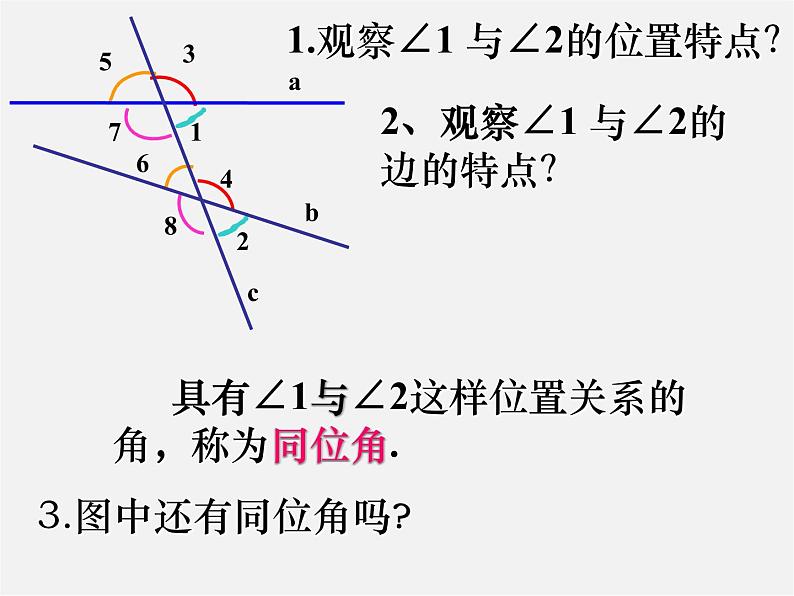 北师大初中数学七下《2.2探索直线平行的条件》PPT课件 (4)第7页