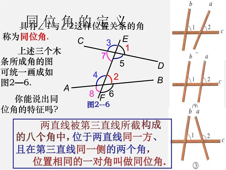 北师大初中数学七下《2.2探索直线平行的条件》PPT课件 (16)第6页