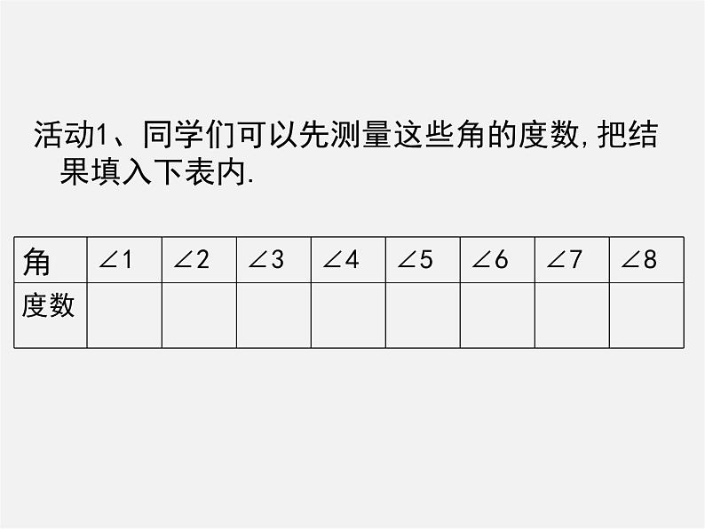 北师大初中数学七下《2.3平行线的性质》PPT课件 (7)第4页